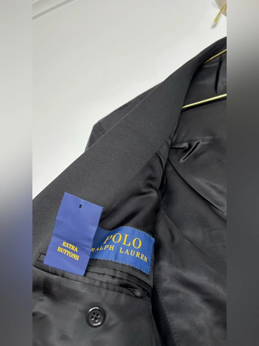 Polo Ralph Lauren Polo Bear Jacquard Tuxedo Jacket Black 40L New Dinner Jacket